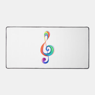 Lagen-Regenbogendreieck Schreibtischunterlage