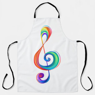 Lagen-Regenbogendreieck Schürze