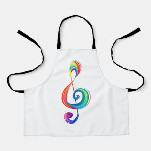 Lagen-Regenbogendreieck Schürze