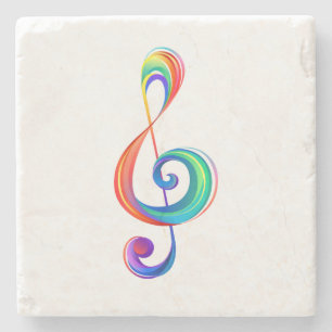 Lagen-Regenbogendreieck Steinuntersetzer