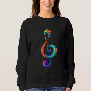 Lagen-Regenbogendreieck Sweatshirt