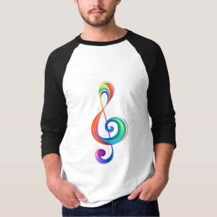 Lagen-Regenbogendreieck T-Shirt
