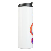 Lagen-Regenbogendreieck Thermosbecher (Nach links gedreht)