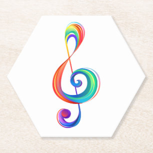 Lagen-Regenbogendreieck Untersetzer