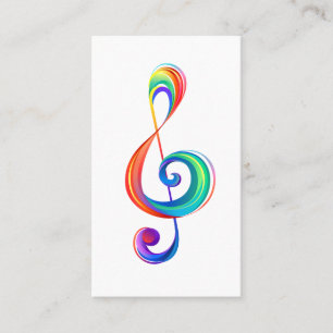 Lagen-Regenbogendreieck Visitenkarte