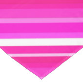 Lagen-Süßwaren-Streifen - rosa und fuchsienfarben Tischdecke (Schrägansicht)