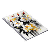 Lager - Aquarellblumen Notizblock (Rechte Seite)