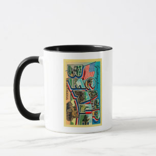 Lager Beale, Kalifornien - große Buchstabe-Szenen Tasse