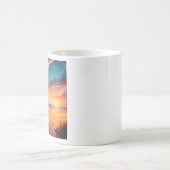 Lager bei Sonnenaufgang Kaffeetasse (Mittel)
