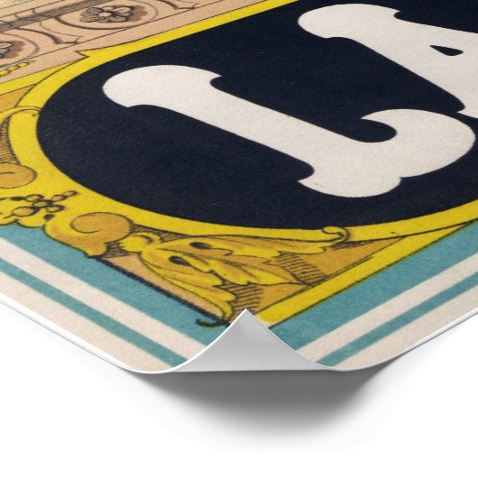 Lager-Bier Poster (Ecke)
