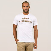 Lager-Brennholz T-Shirt (Vorne ganz)