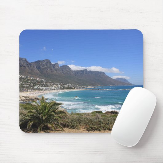 Lager-Bucht-Strand, Südafrika Mousepad (Mit Mouse)