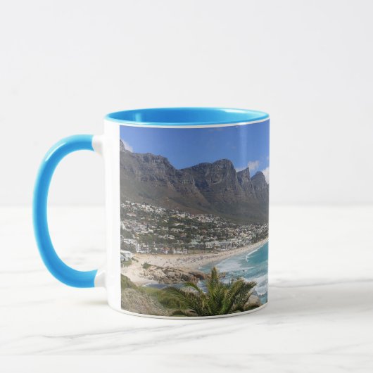 Lager-Bucht-Strand, Südafrika Tasse (Links)