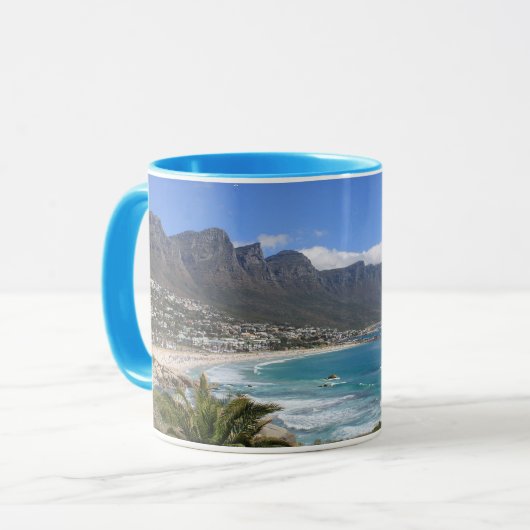 Lager-Bucht-Strand, Südafrika Tasse (Vorderseite Links)