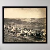 Lager der 5. Drachenwache 1855 Poster (Vorne)