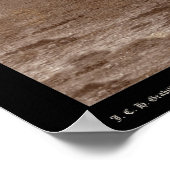 Lager der 7. Kavallerie in Pine Ridge SD 1891 Poster (Ecke)