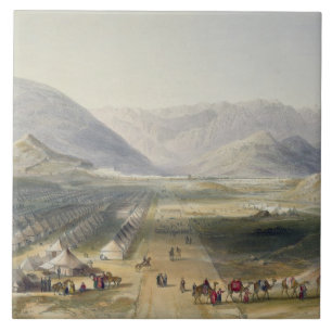 Lager der Kandahar-Armee unter General Nott Fliese