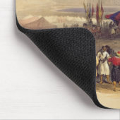 Lager der Pilger an Jericho Volumen II Mousepad (Ecke)