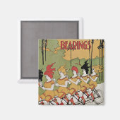 Lager Fahrradposter Magnet (Vorderseite/Rückseite)