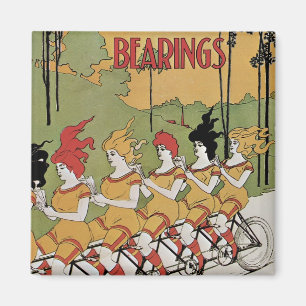 Lager Fahrradposter Magnet
