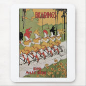 Lager Fahrradposter Mousepad (Vorne)