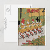 Lager Fahrradposter Postkarte (Vorne/Hinten)