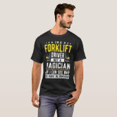 Lager Gabelstapler-Hubstaplergabel T-Shirt (Vorne ganz)