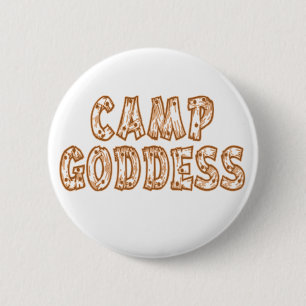 Lager-Göttin Button