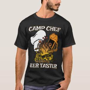 Lager-Kochs-Geschenk für Sommer-Campingplatz-Köc T-Shirt