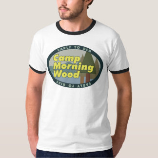 Lager-Morgen-Holz T-Shirt
