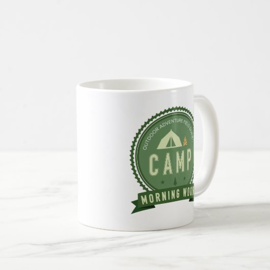 LAGER-MORGEN-HOLZ Tasse (VorderseiteRechts)