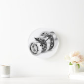 Lager Runde Wanduhr (Zuhause)