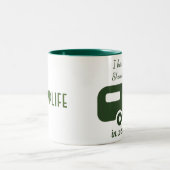 Lager-Schale Zweifarbige Tasse (Mittel)