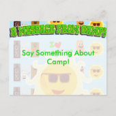 Lager stationär postkarte (Vorderseite)