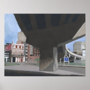 Lager-Straße weg von der Rampe Poster