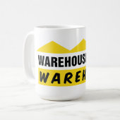 Lager-Versorgungs-Lager-Tasse Kaffeetasse (Vorderseite Links)