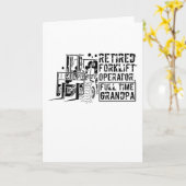 Lagerarbeiter Karte (Gelbe Blume)