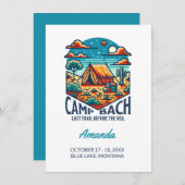 Lagerbach Einladung (Vorne/Hinten)