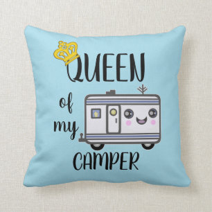 Lagerbewohner-Camping lustiges RVing Kissen