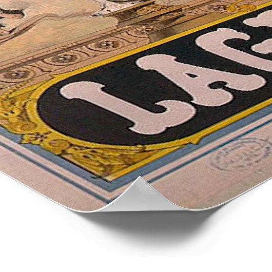 Lagerbier Poster (Ecke)