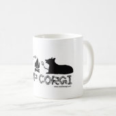 Lagercorgi-Tasse Kaffeetasse (VorderseiteRechts)