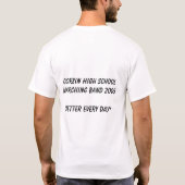 Lagercrescendo T-Shirt (Rückseite)