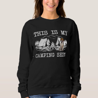 Lagerfeuer Amerikanischer Foxhound Hund Dies Ist M Sweatshirt