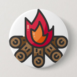 Lagerfeuer Button