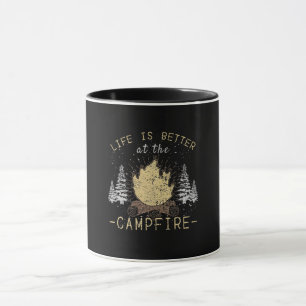 Lagerfeuer - Das Leben ist besser am Lagerfeuer Tasse