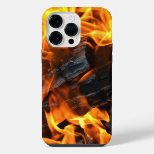 Lagerfeuer Flammen iPhone 14 Pro Max Hülle