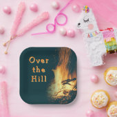 Lagerfeuer-Geburtstag jenseits des Berges Pappteller (Party)