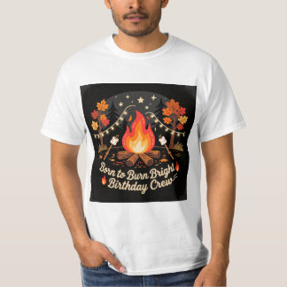Lagerfeuer-Geburtstags-T-Shirt 🔥 T-Shirt