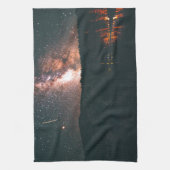 Lagerfeuer Geschirrtuch (Vertikal)