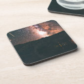 Lagerfeuer Getränkeuntersetzer (Linke Seite)